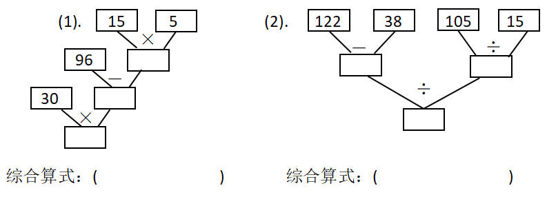 人教版小学四年级数学下册第一单元测试卷（附答案）
